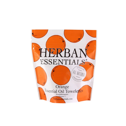 Orange Towelettes (Available in 7 & 20 Count)