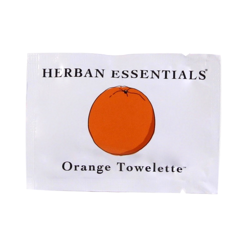 Orange Towelettes - 7 Count