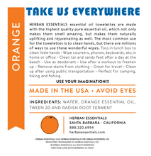Load image into Gallery viewer, Orange Towelettes
